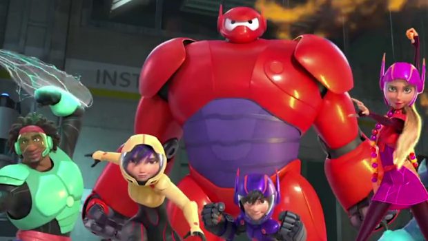 Les nouveaux héros en costume