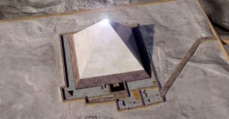 Une pyramide en image de synthèse