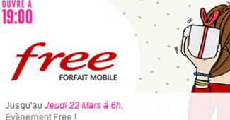 Le forfait free mobile bradé