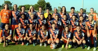 Le MHSC féminin sur la pelouse