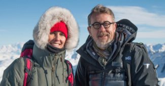 Jamy et Eglantine au sommet