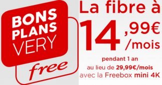Freebox Mini 4K bradée