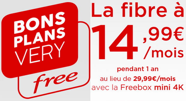 Freebox Mini 4K bradée