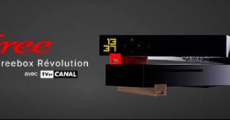 Free Freebox Revolution avec TV by CANAL