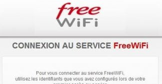 Le Freewifi hors service