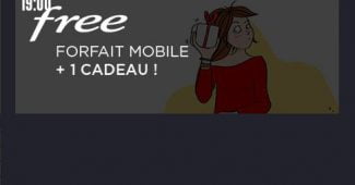 Le forfait Free Mobile bradé avec un cadeau