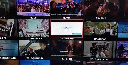 BFMTV absent sur la mosaïque Freebox