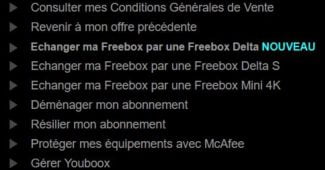 Les différentes migrations possibles chez Free