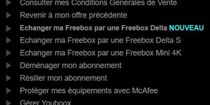 Les différentes migrations possibles chez Free