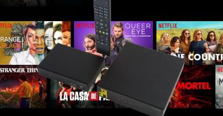 L'option Netlix disponible sur le Player Freebox Mini 4K