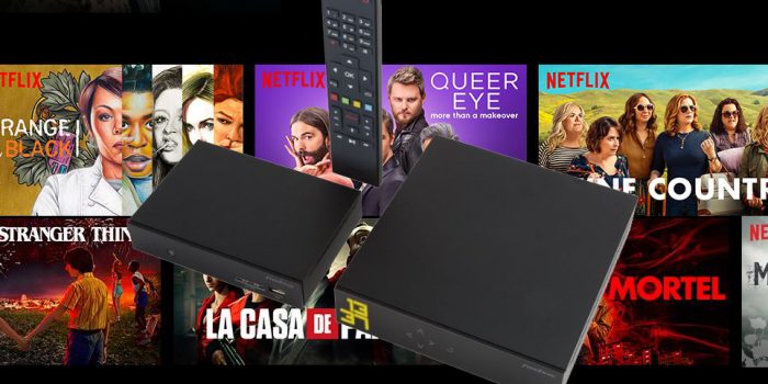 L'option Netlix disponible sur le Player Freebox Mini 4K