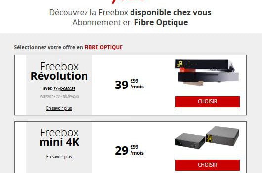 Les Offres Historiques Freebox