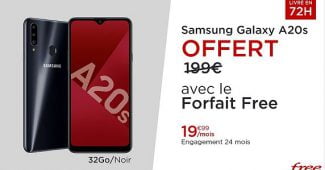Veepee du Forfait Free Mobile avec Samsung offert