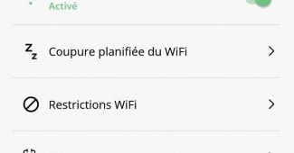 Mise à jour de Freebox Connect 1.2.0