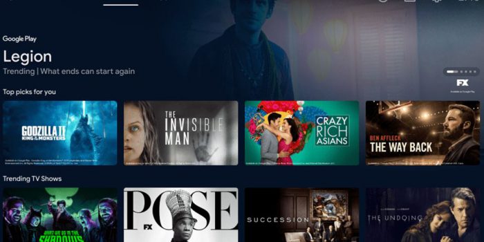 Avant-goût Google TV sur Android TV
