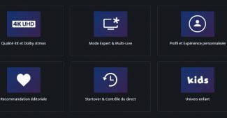 Les principales fonctions de myCanal