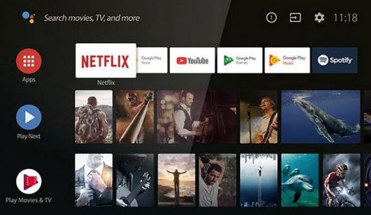 Retour à l'aspect précédent sur Android TV