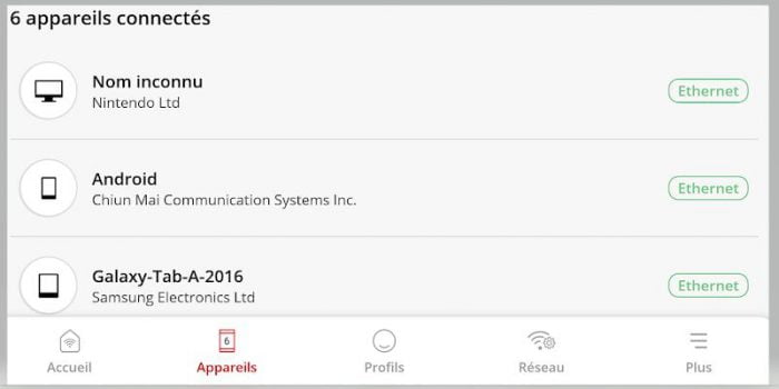 Mise à jour de l'application Freebox Connect