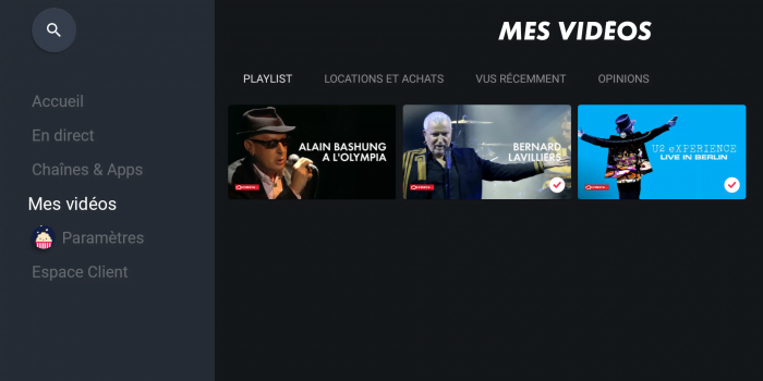 Mise à jour de myCANAL en version 5.0.0