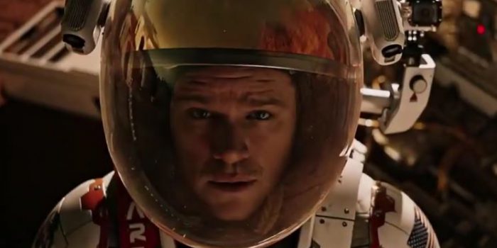 Matt Damon dans Seul sur Mars
