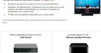 L'Apple TV 4k chez Free