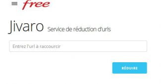 Jivaro le service de raccourcissement d'URL de Free