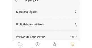 Mise à jour de Freebox Files en version 1.0.3