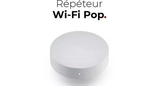 Le Répéteur Wifi de la Freebox Pop