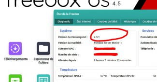 Mise à jour du Freebox Server en version 4.5.1