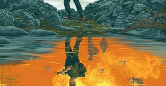 La très belle affiche du film "Voyage au bout de l'enfer"