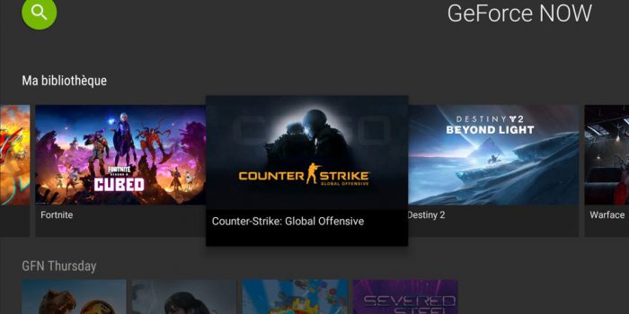 GeForce NOW le Cloud Gaming de NVIDIA sur une Mi Box S