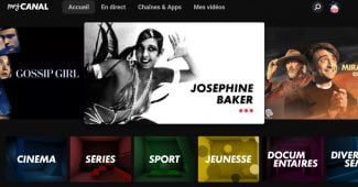 Capture d'écran de myCANAL en version 5.5.1