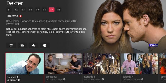Capture d'écran de myCANAL en version 5.6.1