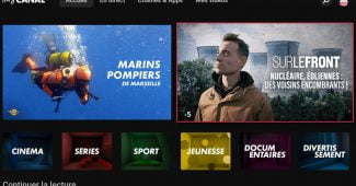 Capture d'écran de myCANAL en version 5.9.0