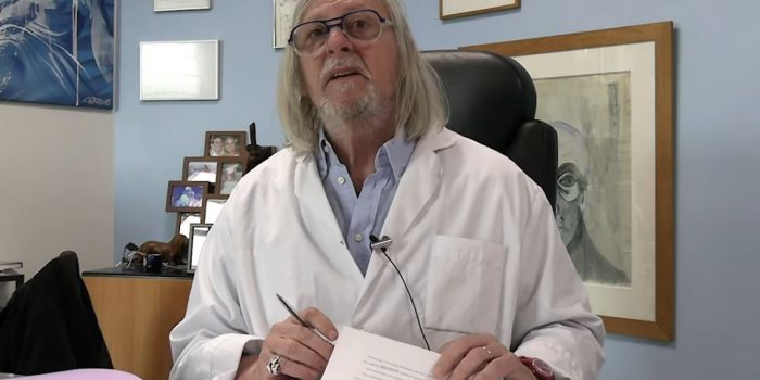 Capture d'écran de la nouvelle vidéo de Didier Raoult "Complotiste ?"