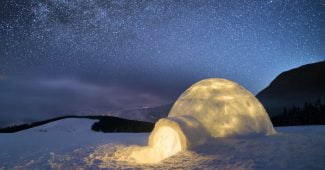 Capture d'écran du documentaire "Groenland, le dernier igloo" diffusé sur Arte
