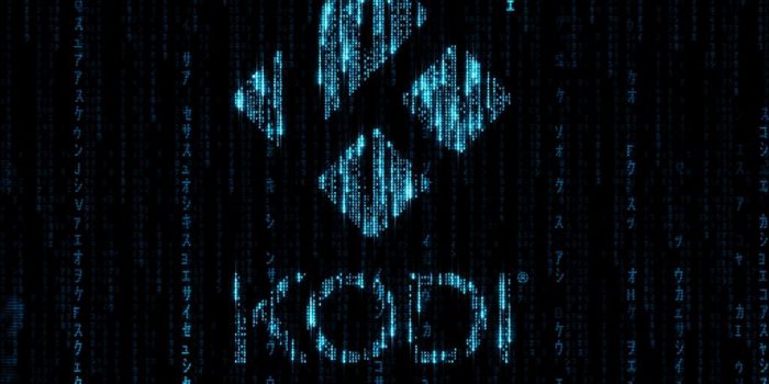 Capture d'écran de l'application Android TV Kodi 19.4