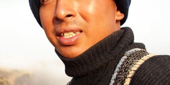 Capture d'écran du documentaire "Purunga, l'homme des falaises"