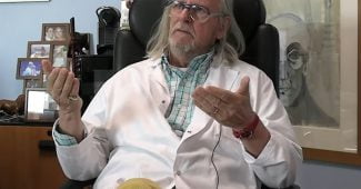 Capture d'écran de la vidéo "Qui est mort du COVID ?" publiée par Didier Raoult sur Youtube