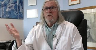 Capture d'écran de la nouvelle vidéo de Didier Raoult "Rapport McKinsey, Vaccin et Pass Sanitaire"