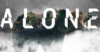 Capture d'écran du visuel de la série de survie américaine "Alone"