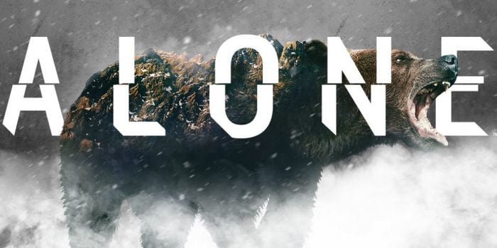 Capture d'écran du visuel de la série de survie américaine "Alone"