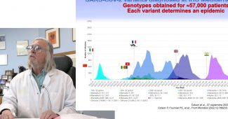Capture d'écran de la nouvelle vidéo de Didier Raoult "Quousque tandem ?"