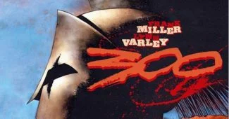 Couverture du roman graphique de Frank Miller "300"