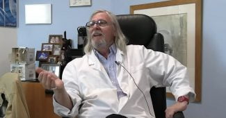 Capture d'écran de la nouvelle vidéo de Didier Raoult "Épidémies : Modèles mathématiques ou astrologie ?"
