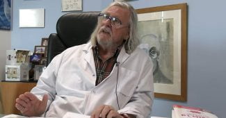 Capture d'écran de la nouvelle vidéo de Didier Raoult "Providence et progrès"