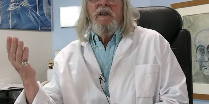 Capture d'écran de la nouvelle vidéo de Didier Raoult "La fin de l'hégémonie ?"