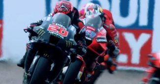 Capture d'écran du circuit du Sachsenring sur le site Canal+ diffuseur exclusif