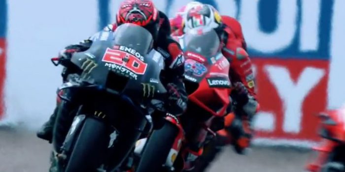 Capture d'écran du circuit du Sachsenring sur le site Canal+ diffuseur exclusif