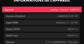 Capture d'écran de myCanal en version 5.12.2